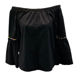 B Collection by Bobeau Black Top NWT